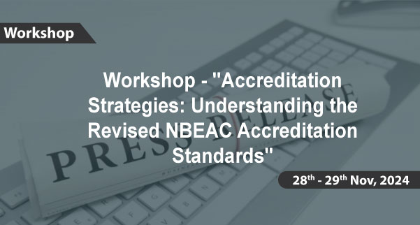 Press Release - Accreditation Strategies: Understanding the Revised NBEAC Accreditation Standards